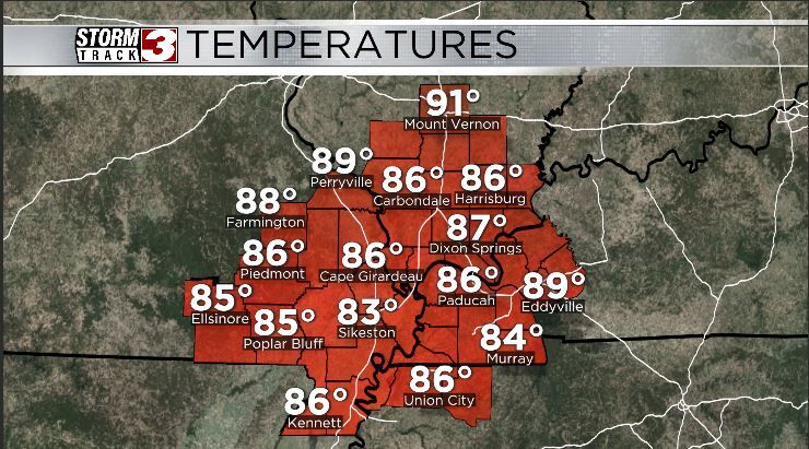 Temperatures